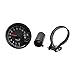 KKnoon 5 Inch Tachometer Gauge Carbon Fiber 7 Colors Backlight with Shift Light Peak Sound LED Flash When RPM Warning