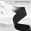 AMSKY Nylon Sport Loop Compatibile con Cinturino Apple Watch 40mm 38 mm 41 mm 42 mm 44 mm 45 mm 46 mm 49 mm Donne Uomo,Soft Sport Loop Originale Cinturini per iWatch 10 9 8 7 6 5 4 3 Se Ultra 2 1 #3