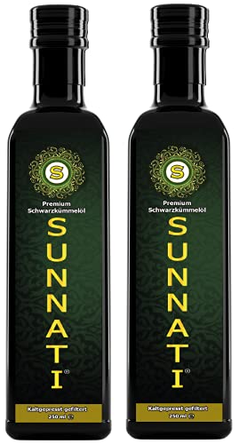 Sunnati Aceite de Comino Negro Egipcio 500 ml