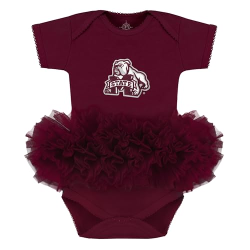 Image of Creative Knitwear College Baby Tutu Bodysuit Dress-Team Logo, Multiple Colors, for Girls (0-12 Months)
