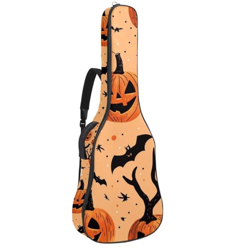 Housse de guitare légère anti-poussière avec sangle dorsale réglable et poches