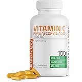 Bronson Vitamin C 1000mg Premium Non-GMO Ascorbic Acid Tablets, 100 Count
