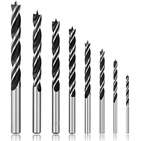 COMOWARE Metric Wood Drill Bit Set 8 Pcs Cover