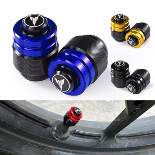 Tapa de válvula CNC para Yamaha Tracer 900 de aluminio resistente 2