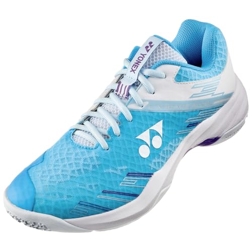 靴 Yonex Cascade Accel 24cm Yonex Cascade Accel Wide (White/Sky Blue) – JoyBadminton