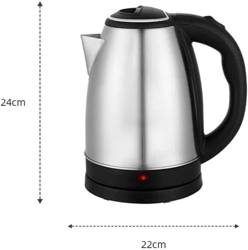 Miniatura 4 de Hervidores eléctricos de acero inoxidable de 1.7 L Café de agua caliente Hervidor de té de viaje de acero inoxidable para hervir Máquina para