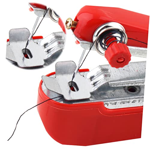 KALLORY Beginners Houten Kruk Planeten Bureau Mini Naaisetje Kids Naaimachine Draadloze Naaimachine Naaitafels Voor Naaimachines Zweetbestendig Hand Naaimachine Handleiding Reizen - Image 6