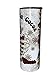 Running on Cocoa and Christmas Cheer Skeleton - Funny Christmas - Stainless Steel Tumbler - Handmade Christmas - 20oz/ 30oz Straight Skinny Tumbler (30 Oz)