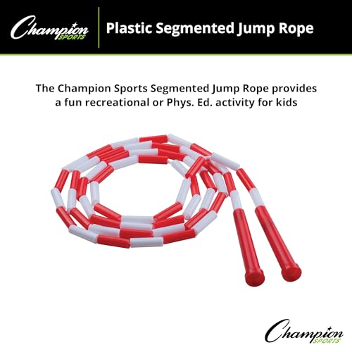 Champion-Sports-Classic-Plastic-Segmented-Beaded-Jump-Ropes-Phys-Ed-Gym-Fitness-and-Recreational-Use-Multiple-Styles