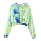 CALLA DREAM Hoodies for Women Cute Tie Dye Long Sleeve Fashion Sweatshirts Women's Pullover Girls Ho