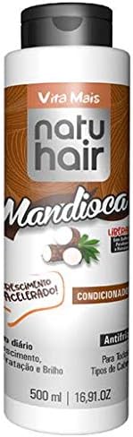Cassava Cassava Natu Hair - 500ml Natu Hair Condicionador Mandioca Natu Hair - 500ml