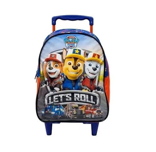 Mochila com Rodinhas 16 Paw Patrol Patrulha Canina 10780 - Xeryus