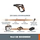 WORX WX390 SDS-Plus Bohrhammer – 20V Bohrmaschine mit pneumatischem Schlagwerk zum Schrauben, Bohren und Hämmern ohne Akku, Ladegerät und Tragekoffer