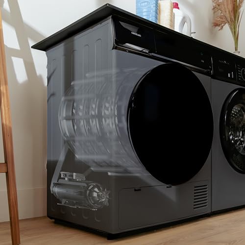Miniatura 8 de Cecotec Secadora De Ropa Bomba De Calor 8 Kg Bolero Dresscode Dry 8400 Steel, Clase Equivalente A , 15 Programas, Funciones De Secado Automático, Planchado Fácil, Stop Go, Delay Start Y Kidlock, Inox