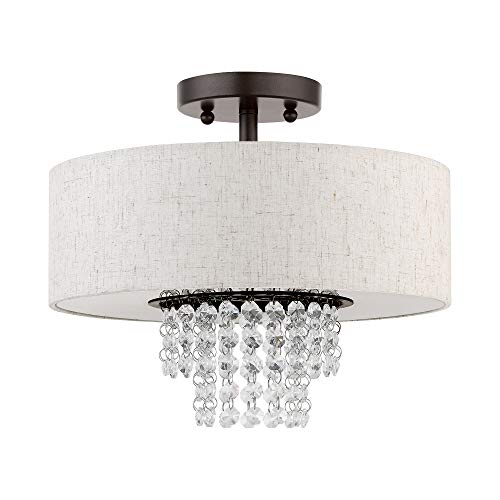 Image of Livex Lighting 51095-92 2 Light Ceiling Mount