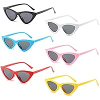 Bztzhm 6 Piezas Gafas de Fiesta de Carnaval, Gafas de Sol Estilo