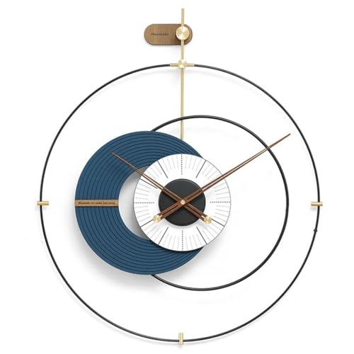Horloge personnalisée légère déco salon tendance murale