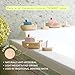 kiko+ Ofune Wind-Up Wooden Toy Boat| Made with Japanese Hinoki Cypress | Minimalist Wind-Up Toy for Kids (Lavender)