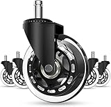 bürostuhl gasfeder demontieren GENIESSEN SIE DAS REIBUNGSLOSESTE SCHNELLE ROLLEN: Kein Quietschen mehr! Diese Stuhlrollen verwandeln jeden ergonomischen Bürostuhl in einen seidig-glatten Gleiter auf jedem harten Untergrund. Entwickelt für das sicherste, bodenschonendste und leichteste Rollen, genießen Sie die Geräuschlosigkeit von Präzisionskugellagern und hochmodernen, hochwertigen Materialien.