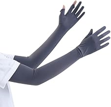 Hand Gloves for UV Sun Protection, Full Arm Sleeves for Women Bike Riding, Cooling Summer Gloves Arm Full Finger Sleeves for Driving, Golfing, Sports