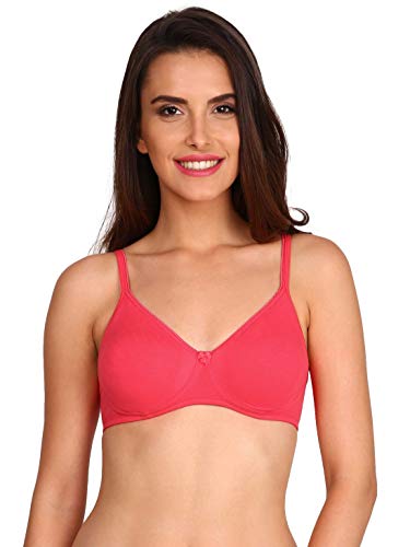 Beauty Plus Jockey Women's Seamless T-Shirt Non Padded Bra_Ruby_30B_ Pack of 1