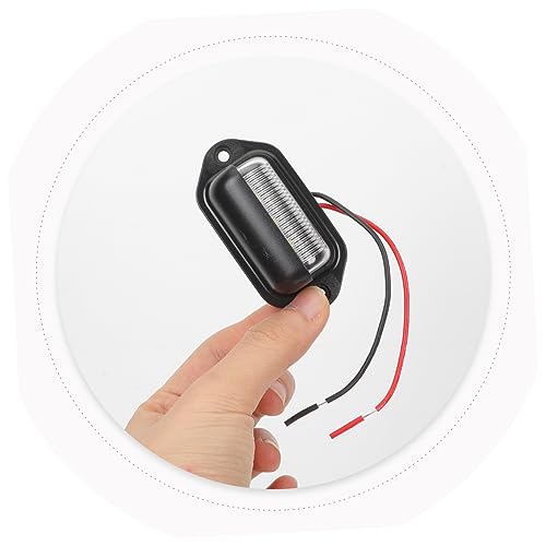 iplusmile 3Pcs Luz Traseira Para Van Luz Traseira Para Rv Lâmpada Da Placa De Licença Luz Traseira D