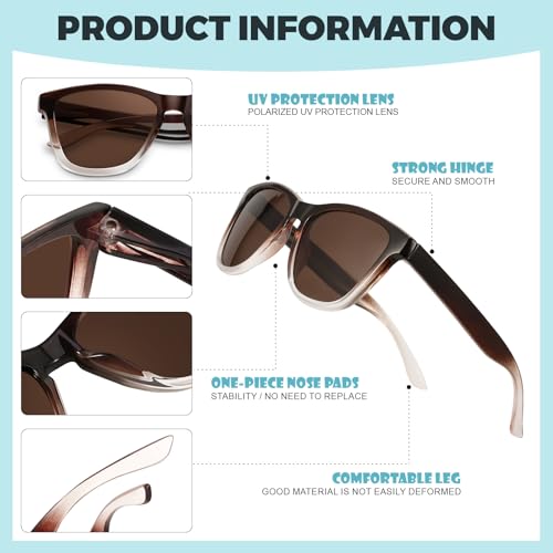 Image of Kids Polarized Sunglasses for Girls Boys UV400 Protection Classic Fashion sun Glasses Lightweight Material Age 3-10
