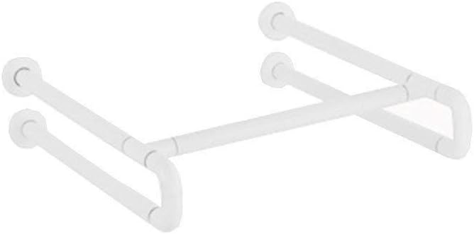 頑丈なシャワー用安全グラブバー 浴槽用 安全固定アームレスト 吸盤 ステンレススチール製グラブバー 安全サポートハンドレール 滑り止