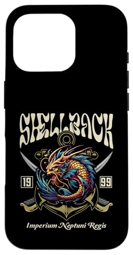 シェルバック 1999 赤道交差デザイン 1999年 スマホケース iPhone 16 Pro 用