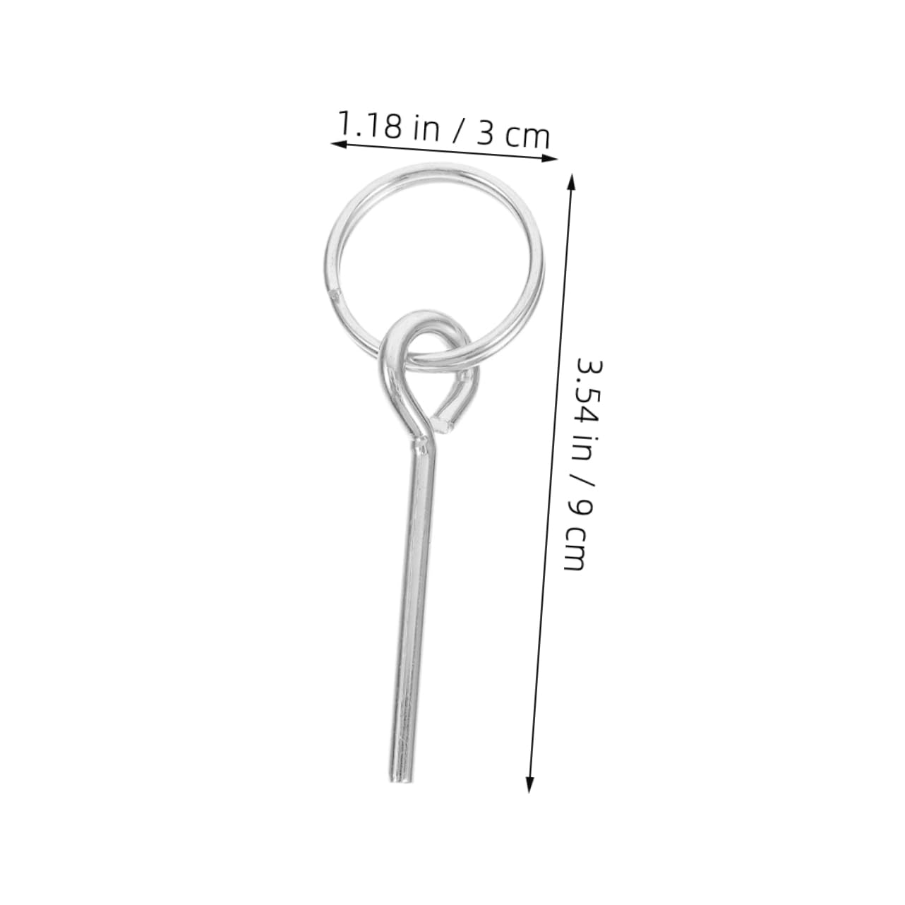 WOONEKY 40piezas Postes De Fibra para Tiendas De Campaña Conectores para Camping y Mochilerismo Kit De Reparación con Anillos y Pasadores para Senderismo y Actividades Al Aire