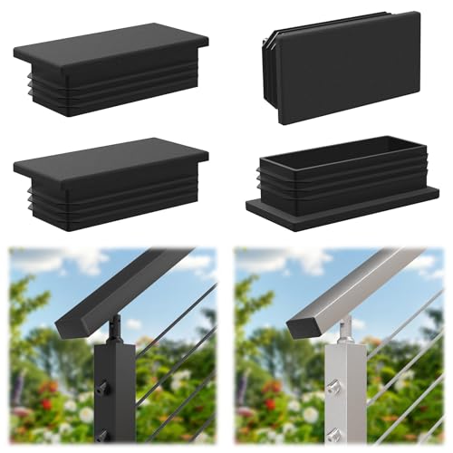 Accesorios de riel superior plano resistentes a la intemperie en pack de 4 2