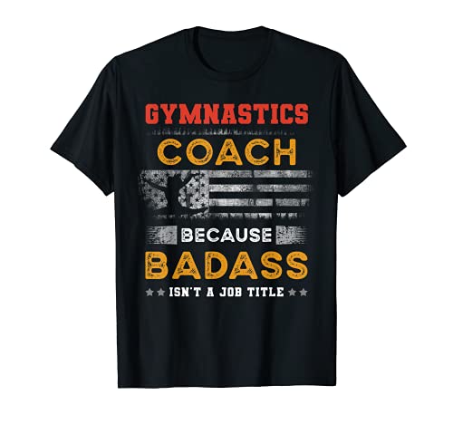 Funny Gymnastics Coach T-Shirt for Men