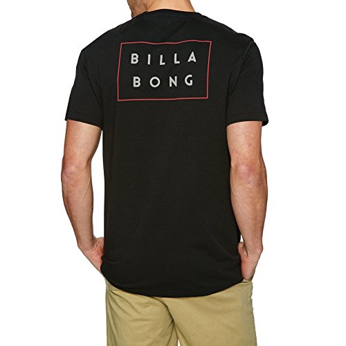 BILLABONG Die Cut SS Camiseta, Hombre, Negro (Black 19), Small (Tamaño del Fabricante:S)
