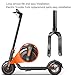 SPYMINNPOO Electric Scooter Front Fork, Aluminum Alloy Light Weight Rustproof Scooter Front Fork Replacement
