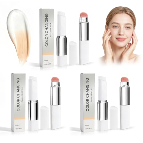 Color Changing Foundation for Women (B-3 Pcs)