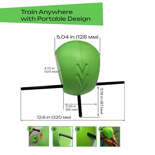 Xvolt Golf Training Aid Ball - Compression Golf Connection Ball Between Arms - Posture Correction Swing Trainer & Alignment Practice - Helps Train Proper Swing Mechanics & Arm Structure
