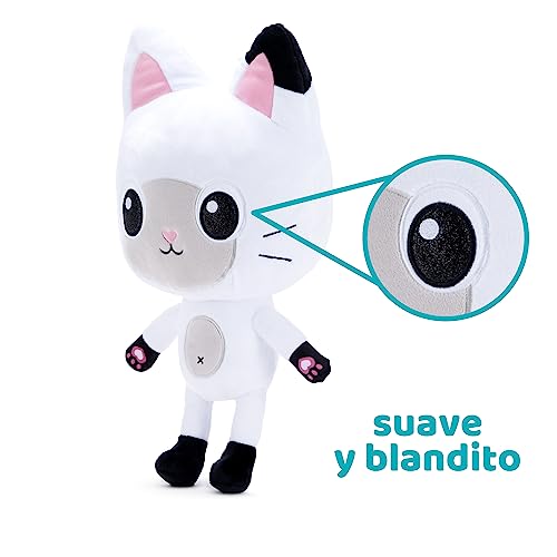 Famosa Softies - Peluche Pandy Paws de la Serie de Dibujos Animados Gabby´s Dollhouse, Mide 46cm, blandito, abrazable, Material Fibra 100% reciclada, para niños y niñas de Cualquier Edad (760022858) 4 Famosa Softies - Peluche Pandy Paws De La Serie De Dibujos Animados Gabby´s Dollhouse, Mide 46cm, Blandito, Abrazable, Material Fibra 100% Reciclada, Para Niños Y Niñas De Cualquier Edad (760022858)