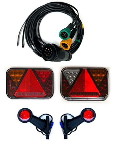 Kit feu arrière LED remorque anti-panne pour remplacer vos feux défectueux