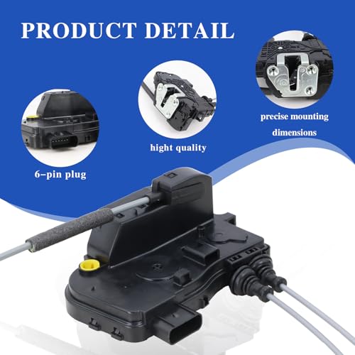 Image of Door Lock Actuator Front Left Driver Side 81310-3S010 | Compatible with 2011-2015 Hyundai Sonata 2.0L 2.4L L4