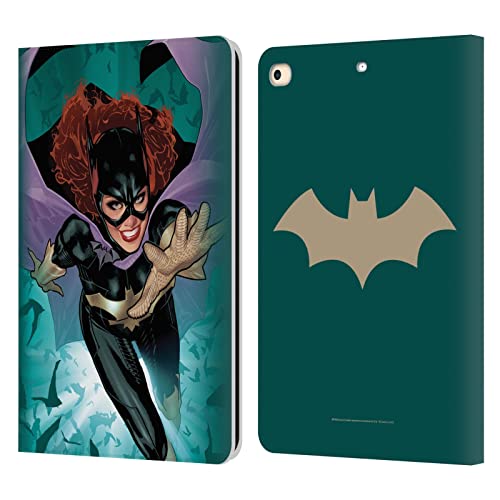 Funda Batman para iPad 9.7 de cuero con soporte estilo libro y diseño de cómic Batgirl DC