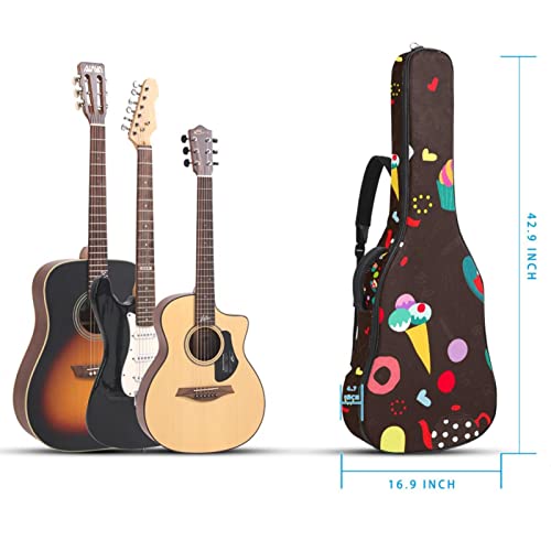 Hondank Housse de protection épaisse en éponge imperméable pour guitare acoustique, électrique, basse, guitare classique… - Les Beatles, Paul McCartney, John Lennon, RIngo Starr, George Harrison Hondank Housse de protection épaisse en éponge imperméable pour guitare acoustique, électrique, basse, guitare classique… – Image 6