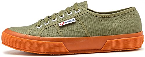 Superga Unisex 2750-Cotu Classic Pilmsolls, Green Sherwood Gum, 5 Us Women #TOP1
