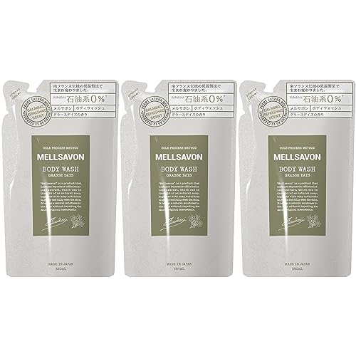 Mellsavon T{ {fBEHbV O[XfCY l 380mL ×3܃Zbg IWt[̍ {fB\[v ΂ 100%