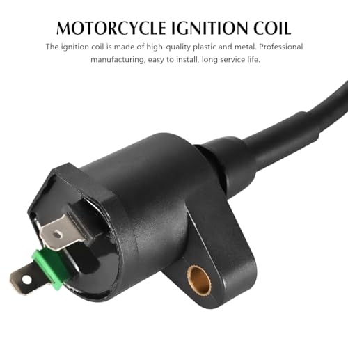 Image of Mandark High Performance Racing Ignition Coil with Electrode Spark Plug, Vehicle Interior Accessories, Compatible with GY6 50cc 125cc 150cc Motorcycle ATV Scooter Moped Go Kart