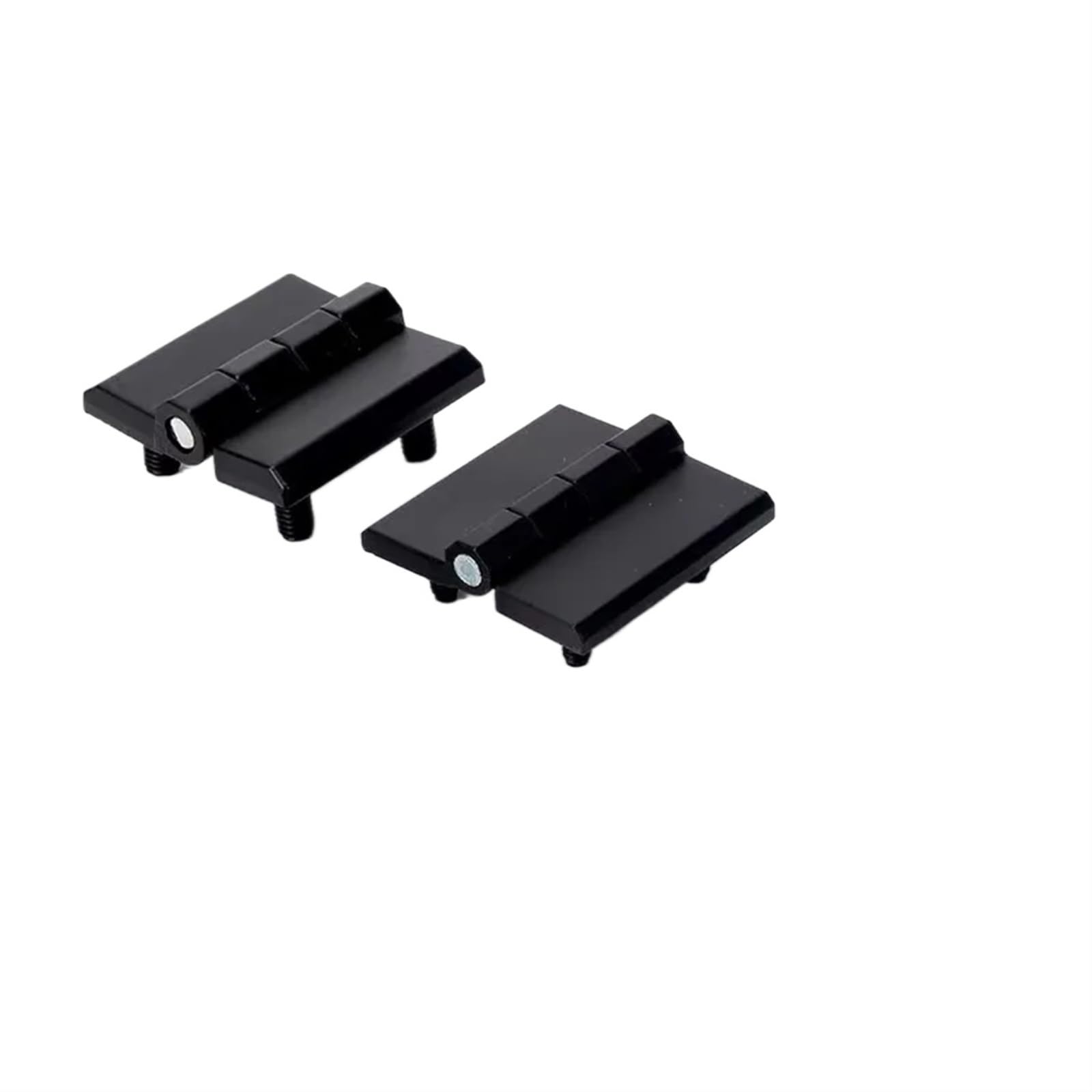 Akdjgfp 2Pcs-Black-1A-8Mm Cabinet Door Hinges 2Pcs Zinc Alloy Hinge With Stud Door Hinges Cabinet Heavy Duty Plus Thick Electric Cabinet Hinges(2Pcs-Black-1A-8Mm)