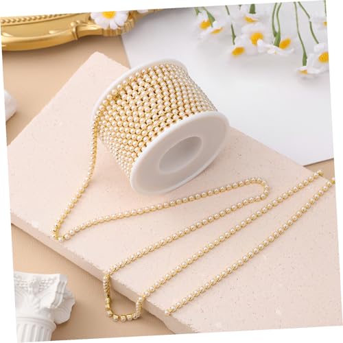 Cadenas de cuentas de perlas artificiales para decoracion de bodas y centros de mesa 4