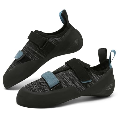 Mens Indoor Climbing Shoes, Non Slip Rock Climbing Sneakers Fashion Bouldering Training Shoes for Men Beginners2