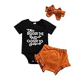 Newborn Baby Girls Clothes Sets 3pcs Letter Short Sleeve Tassel T Shirts Snakeskin Printed Shorts...