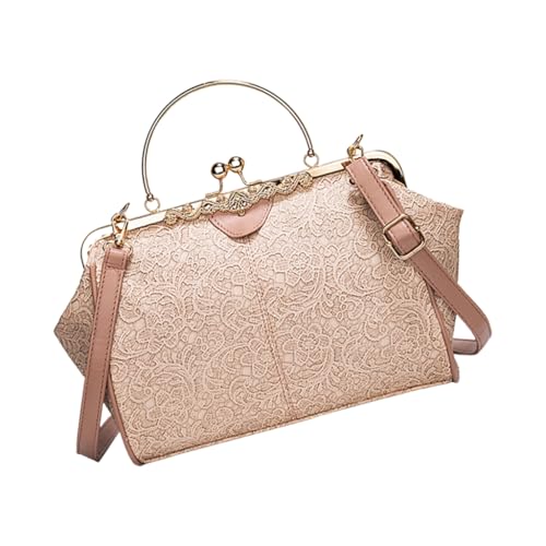 Sac à main en cuir rose femme avec bandoulière amovible et fermeture