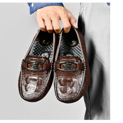 Men's Loafers, Casual Skates, Soft Penny Loafers, Comfortable Flats, Dress Shoes, Square Toe Non-Slip4